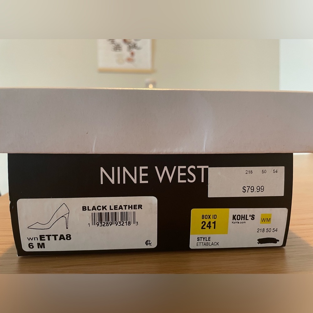Nine West black pump